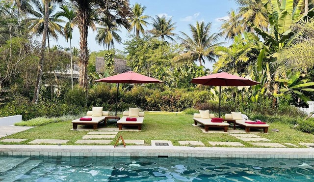 Parasol Blanc Luang Prabang