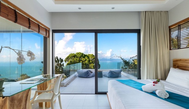 SeaView Baan Paradise, elegance and serenity just a step from beaches in Bang Po