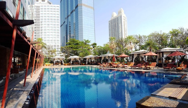 Serviced 1 Bed Sky Villa with View, Pool and BTS