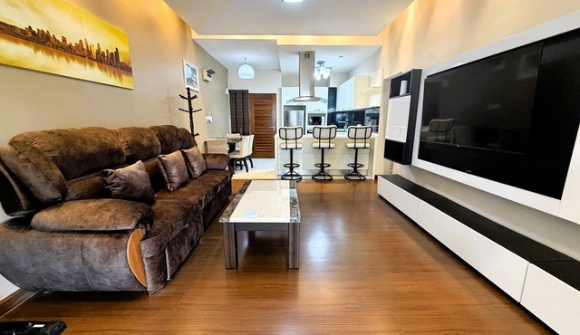 Spacious 1-Bedroom Condo with Large Balcony at Baan Suan Lalana in Muang Pattaya