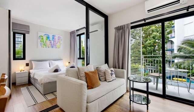 Stylish 1BR Apartment at The Title Halo, Nai Yang