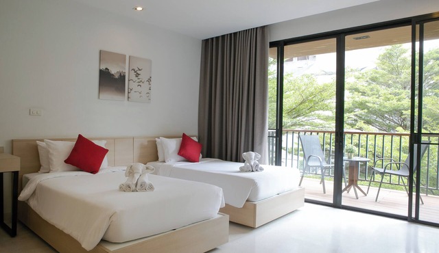 The Silver Palm Wellness Resort, Studio Twin, 2 single beds