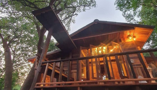three little birds 2 bedroom (บ้านไม้กลางสวน)