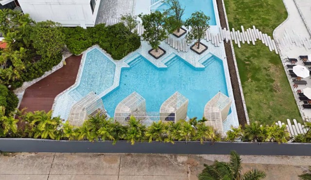 two-bedroom Beachfront at Veranda Residence