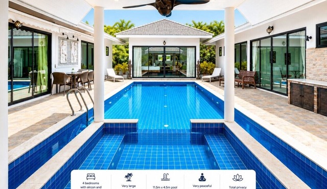 Villa Florida 4 suites & piscine