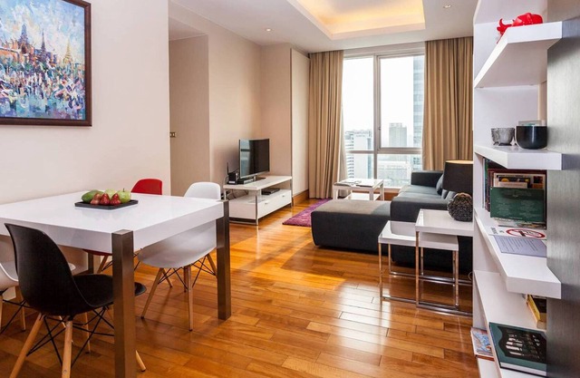 Serviced 2 Bed Sky Villa with View, Pool and BTS