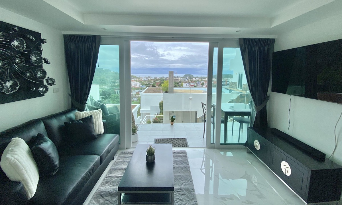 Kata Apartment | New luxury sea-view apartment in 5 min drive from beach!
