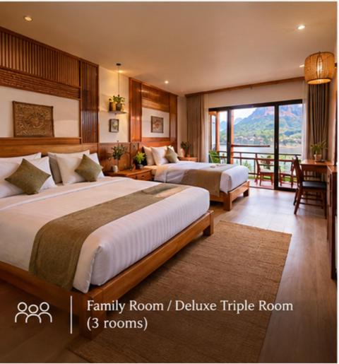 Nong Khiaw Hotel | Suntara Hotel Boutique & Cafe