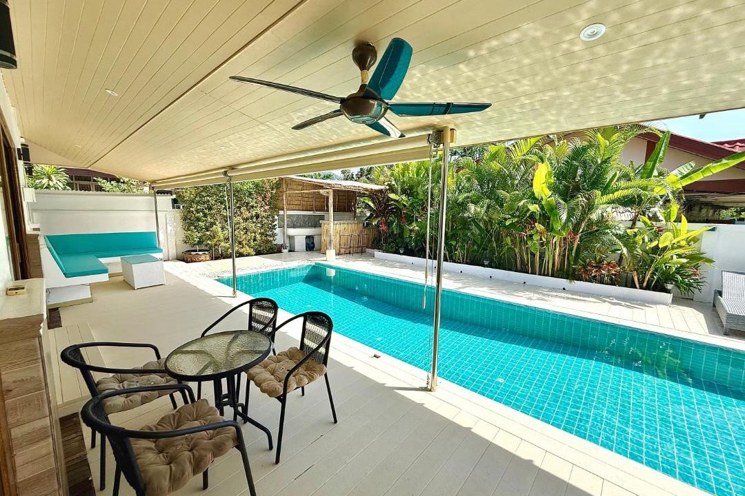 Maret House | 3BR Private Pool Villa-10 Min Walk to Lamai
