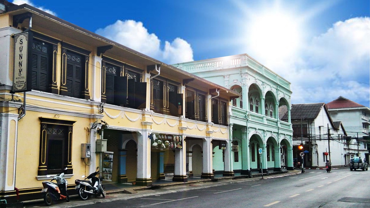 Photo of Buildings in Old Phuket Town