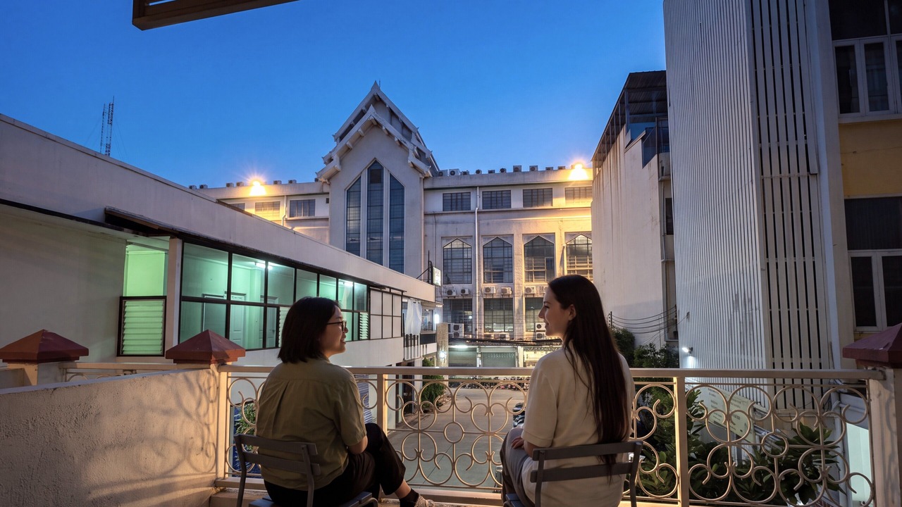 Photo of Patio Balcony in Bangkok Old Town