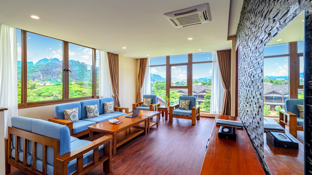 Photo of Patio Balcony in Vang Vieng