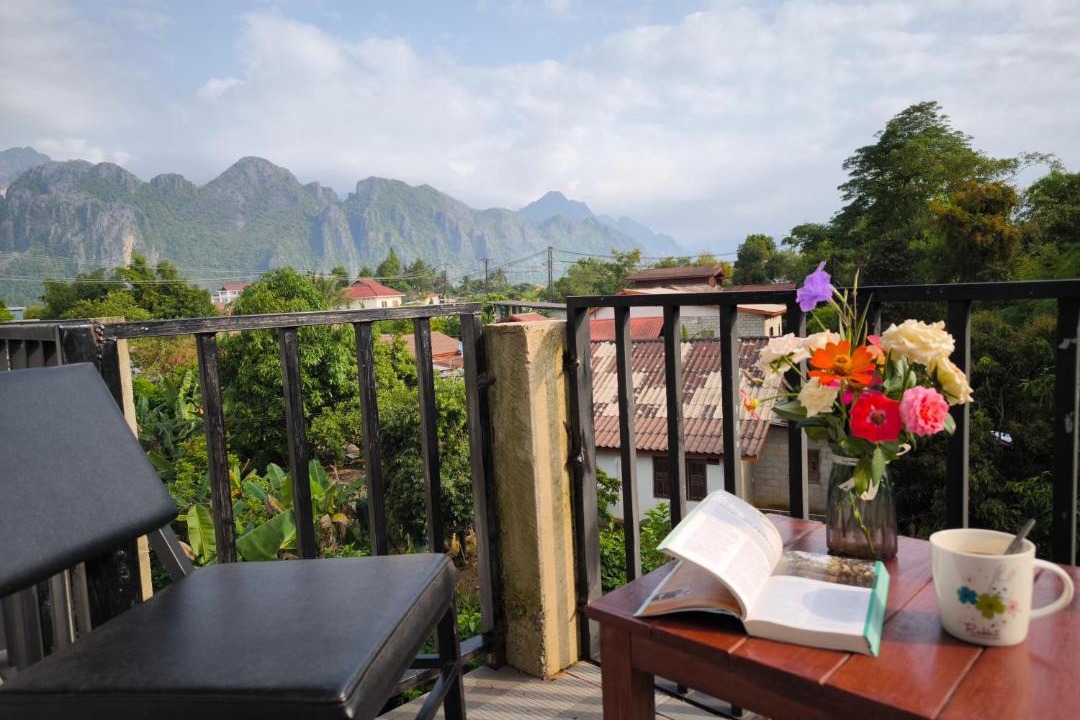 Photo of Patio Balcony in Vang Vieng