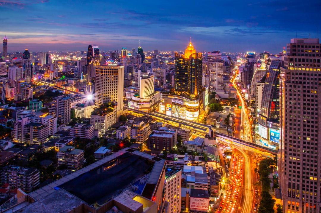 Photo of Buildings in Bangkok Central Business District