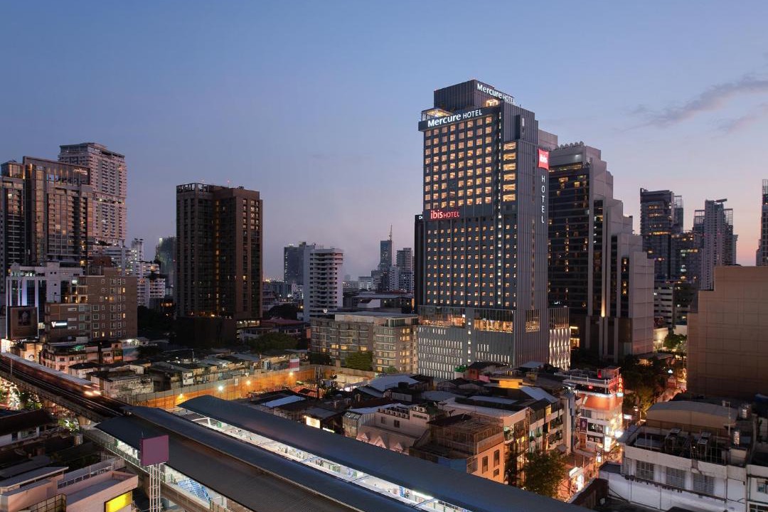 Photo of Buildings in Bangkok Central Business District