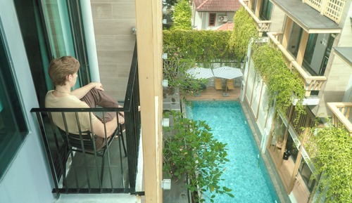 Deluxe Room, Connecting Rooms, Pool View