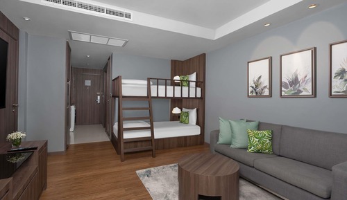 Family King Suite with Bunk Bed