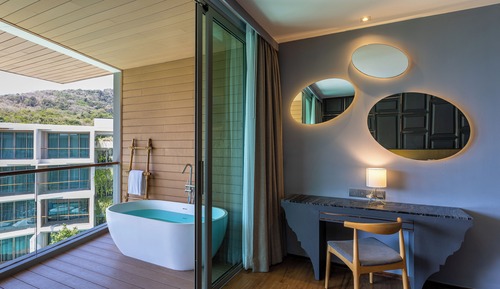 Deluxe Room, 2 Twin Beds, Non Smoking (Sky Bath)