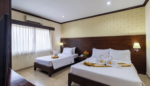 Deluxe Apartment, 2 Bedrooms, Garden View