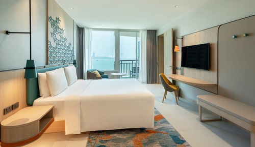 Suite, 2 Bedrooms, Beach View (Bay Tower)