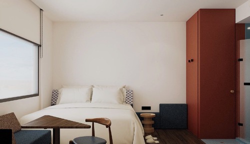 Basic Double Room, City View