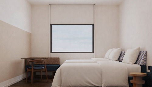 Basic Twin Room, City View