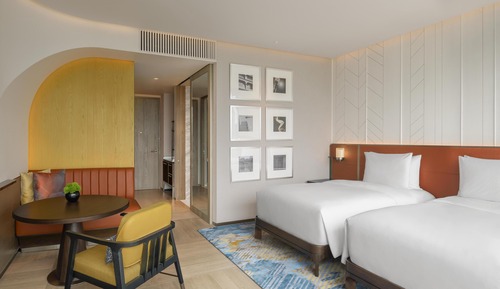 Room, 2 Twin Beds, Park View