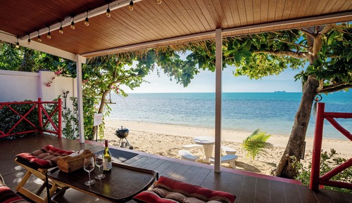 Luxury House, 2 Bedrooms, Beach View