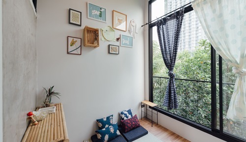 Private room double bed with bathroom