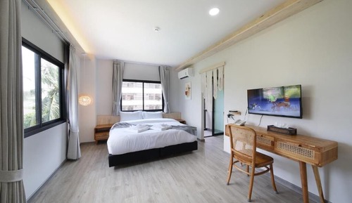 Double Room, Balcony, City View