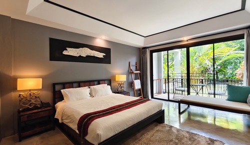 Garden View Double Room With Balcony