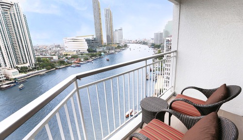 Shangri-La Wing, Deluxe Balcony Room, 2 Twin Beds