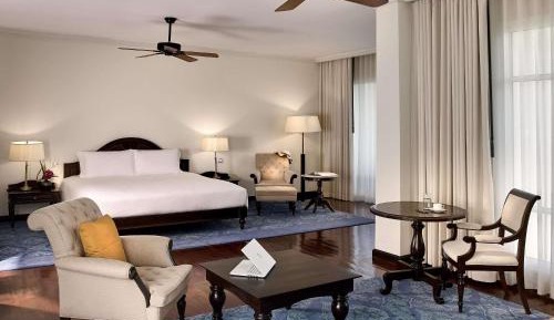 Junior King Suite with Balcony and Club Access - Garden View