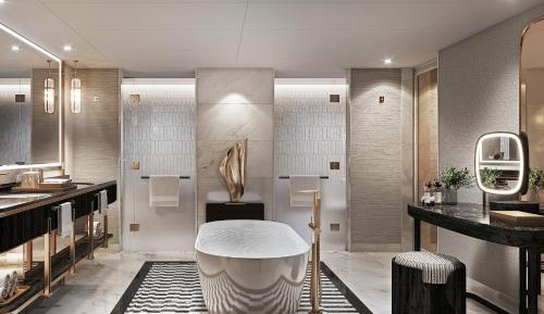 FAIRMONT GOLD PRESIDENTIAL 2 BEDROOM SUITE King and 2 Twin