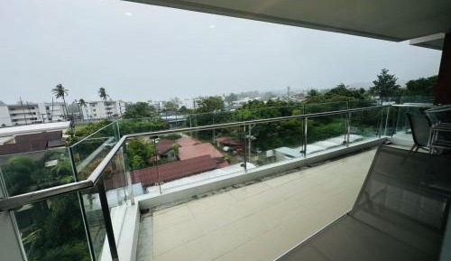 One-Bedroom Apartment with Balcony and Sea View