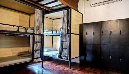 Single Bed in Female Dormitory Room