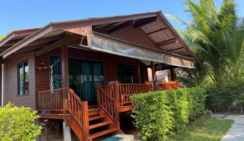 Two-Bedroom Bungalow with Pool View
