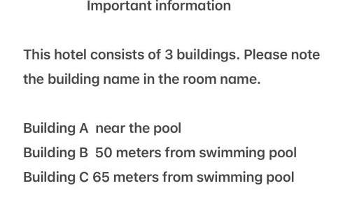 Standard Double Room (Building B)