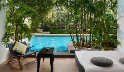 Twin Room with Pool View