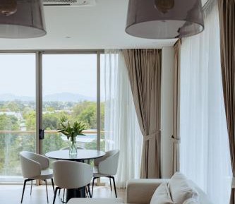 Two-Bedroom Apartment with Mountain View