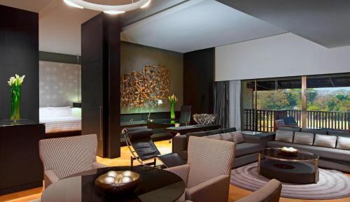 Grande Suite, 1 Bedroom Suite, 1 King, Pool view, Balcony