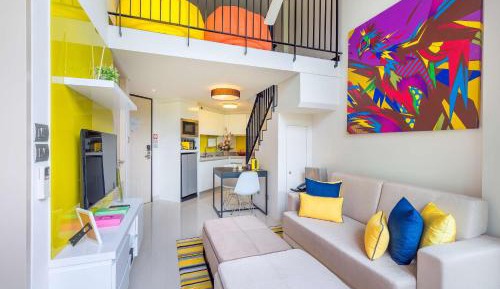 One Bedroom Loft Water View