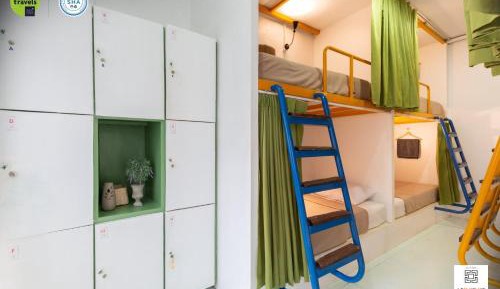 Bunk Bed in Female Dormitory Room  