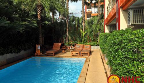 Studio with Pool View
