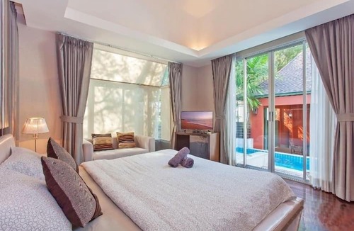 Na Chom Thian Villa | AnB Pool Villa 2BR Red in Pattaya