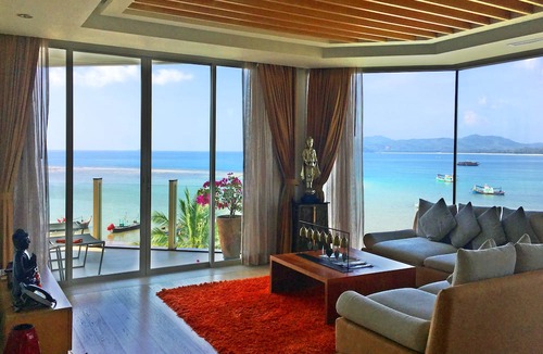 Cherngtalay Apartment | Luxurious Seafront 2 brm Penthouse with Spectacular views / unique design