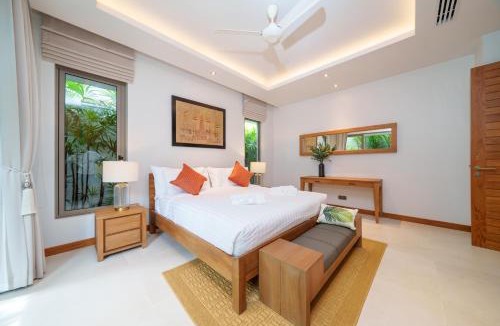 Thep Kasattri Villa | Layan Chic Tropical Pool 3 Bedrooms - Anchan Tropicana V1