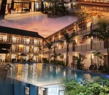 Luang Prabang Hotel | NAMKHAN SCENIC hotel琅勃拉邦南康风景酒店-连住两晚提前预约接站 -接驳车到夜市 大皇宫