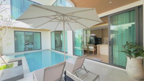 Sa Khu Villa | Phuvista Villas Naithon - 3 Bedroom Brand New Pool Villa 500m from the Beach by Escape Villas