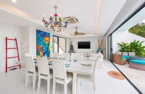 Bophut Hills Villa | Stunning X Space Villa Sea View Infinity Pool